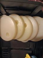 5 Tupperware Rietjesdeksels van de Trendy bekers., Huis en Inrichting, Keuken | Tupperware, Ophalen of Verzenden, Beker of Kan