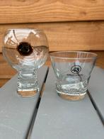 2 Licor 43 Glazen - Apart of Samen, Glas of Glazen, Gebruikt, Ophalen of Verzenden, Glas