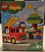 LEGO Duplo 10901 Brandweerwagen, Ophalen of Verzenden, Nieuw, Complete set, Duplo