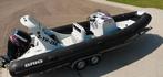 Brig Eagle 780 Evinrude 250 H.O. plus trailer, Watersport en Boten, Zo goed als nieuw, Benzine, 200 pk of meer, Overige materialen
