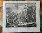 Originele antieke prent uit 1750! Claudius Civilis Vetera, Antiek en Kunst, Kunst | Etsen en Gravures, Ophalen of Verzenden