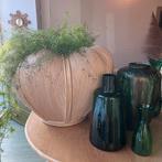 XXXL ‘pencil reed’ rotan bloempot Vivai del Sud vintage, Tuin en Terras, Bloempotten, Overige materialen, Vintage, Zo goed als nieuw