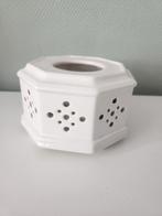 Theelicht Zenith Gouda - Delftswit aardewerk, Antiek en Kunst, Antiek | Servies los, Ophalen of Verzenden