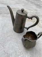 Koffie pot melk kan wiskemann, Antiek en Kunst, Ophalen, Zilver