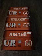 30 lege muziek cassettes Maxell UR 60 (geseald), Verzenden, Overige genres, Nieuw in verpakking, Onbespeeld