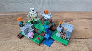 Minecraft LEGO 21123. IJzergolem beschikbaar voor biedingen