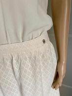 H473 Kocca maat 40/42 jurk jurkje feest gebroken-wit, Kleding | Dames, Jurken, Maat 38/40 (M), Wit, Kocca, Ophalen of Verzenden