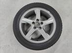 Originele 16 inch Volvo Meteor velg met band, 205 mm, Banden en Velgen, 16 inch, Gebruikt