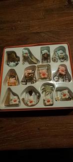 Collectie mini beren op metalen vergulde items, Ophalen of Verzenden, Zo goed als nieuw, Beeldje, Overige merken