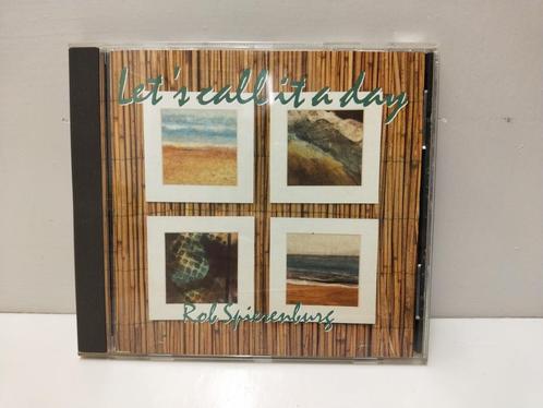 CD Rob Spieren-burg - Let's Call It A Day, Cd's en Dvd's, Cd's | Jazz en Blues, Zo goed als nieuw, Jazz, 1980 tot heden, Ophalen of Verzenden
