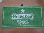 Heineken bier bar handdoek licht groen, Verzamelen, Biermerken, Ophalen of Verzenden, Zo goed als nieuw, Overige typen, Heineken