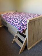 Steigerhout bed, Ophalen, Zo goed als nieuw