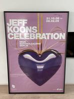 Jeff Koons - handtekening - affiche - hanging heart, Antiek en Kunst, Kunst | Designobjecten, Ophalen