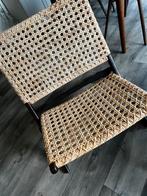 Lounge Stoel - Donkerbruin Gebeitst, Antiek en Kunst, Ophalen