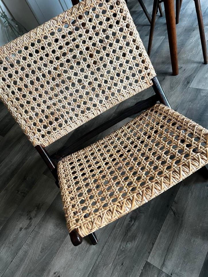 Lounge Stoel - Donkerbruin Gebeitst, Antiek en Kunst, Antiek | Meubels | Stoelen en Banken, Ophalen