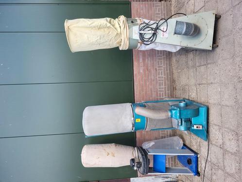 Verschillende houtmot en stof afzuigers, Doe-het-zelf en Verbouw, Ventilatie en Afzuiging, Zo goed als nieuw, Afzuiger, Ophalen