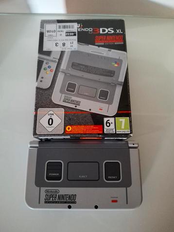 Nintendo 3ds xl snes edition  beschikbaar voor biedingen