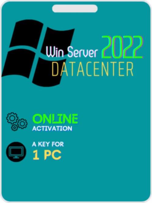 Windows Server 2022 Datacenter, Computers en Software, Besturingssoftware, Nieuw, Windows, Ophalen of Verzenden