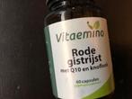 Rode gistrijst met Q10 en knoflook, Sport en Fitness, Ophalen of Verzenden, Nieuw