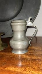 Antieke Tinnen Kan, Rembrandtkan, Friesland, Antiek en Kunst, Ophalen of Verzenden