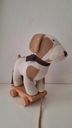 Smallstuff Trekspeelgoed - Hondje - 30x30 cm - Off White, Ophalen of Verzenden, Zo goed als nieuw