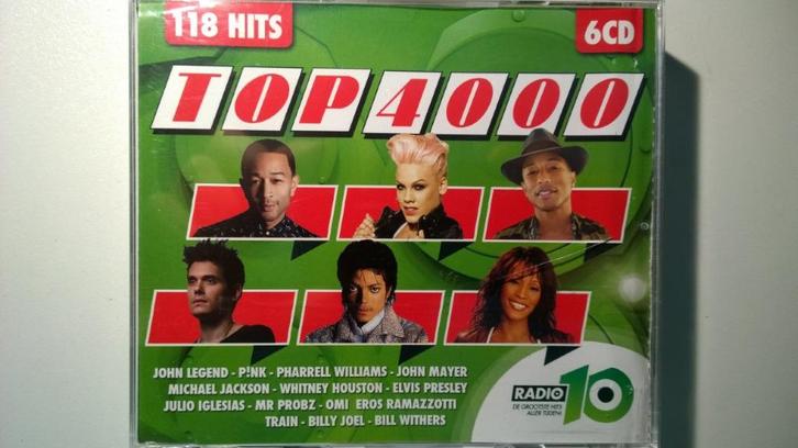 Radio 10 Top 4000 Editie 2015 (6 CD), Cd's en Dvd's, Cd's | Verzamelalbums, Zo goed als nieuw, Pop, Ophalen of Verzenden