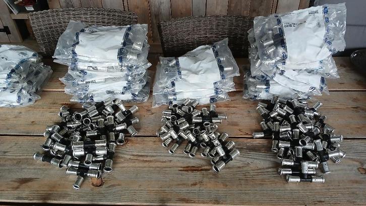 Henco persfittingen pershulpstukken perskoppelingen, Doe-het-zelf en Verbouw, Verwarming en Radiatoren, Nieuw, Overige typen, Minder dan 200 watt