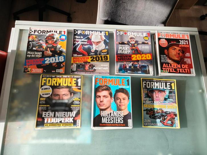 Tijdschriften formule 1 2017 t/m 2024, Boeken, Tijdschriften en Kranten, Zo goed als nieuw, Sport en Vrije tijd, Ophalen of Verzenden