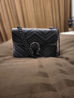 Suede handtas look a like, Ophalen of Verzenden, Zo goed als nieuw, Handtas