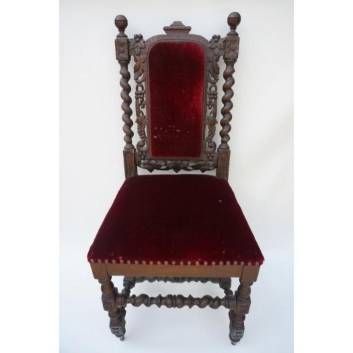 # Antiek franse stoel in renaissance stijl, Antiek en Kunst, Antiek | Meubels | Stoelen en Banken, Ophalen