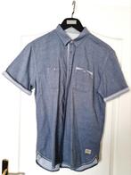 Nog nw dun denim Tom Tailor korte-mouw overhemd mt. L, Blauw, Tom Tailor, Ophalen of Verzenden, Zo goed als nieuw