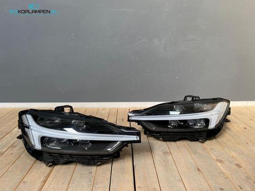 Volvo XC60 2 facelift MID LED koplamp koplampen links rechts, Auto-onderdelen, Verlichting, Volvo, Gebruikt, Ophalen