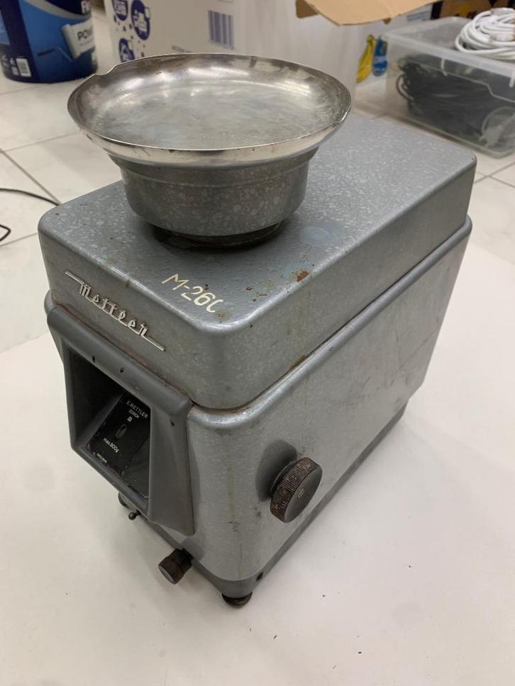 Mettler 260 Balans / Bovenweger 0,00-800,0 gr, ca. 1960-70, Verzamelen, Elektronische Apparatuur, Ophalen of Verzenden