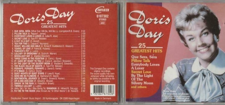 Doris Day ‎– 25 Greatest Hits, Cd's en Dvd's, Cd's | Pop, Zo goed als nieuw, 1960 tot 1980, Ophalen of Verzenden