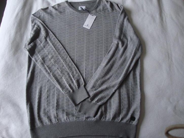 Nieuwe grijs / blauwe STATE OF ART trui. Maat XXXL., Kleding | Heren, Grote Maten, Nieuw, Trui of Vest, Grijs, Ophalen of Verzenden