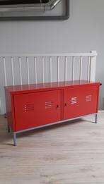rode lockerkast, Huis en Inrichting, Kasten | Lockerkasten, Ophalen, Gebruikt