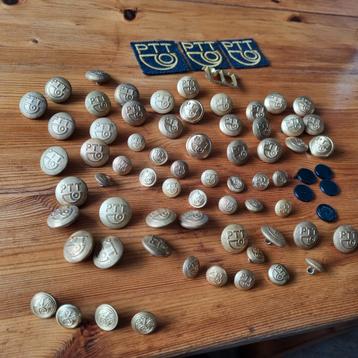 ptt knopen emblemen en dergelijke  beschikbaar voor biedingen