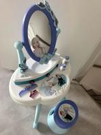 Smoby frozen kaptafel met stoeltje, Huis en Inrichting, Ophalen of Verzenden, Zo goed als nieuw, 50 tot 100 cm, Minder dan 100 cm