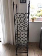 Smeedijzeren wijnrek, Huis en Inrichting, Woonaccessoires | Wijnrekken, Ophalen, Gebruikt, 25 flessen of meer, Metaal