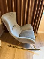 Stijlvolle schommelstoel, Huis en Inrichting, Fauteuils, Ophalen, 75 tot 100 cm, Zo goed als nieuw, Metaal