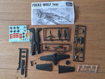 1:72 1/72 Hasegawa Focke-Wulf Fw190A German Airforce Fighter beschikbaar voor biedingen