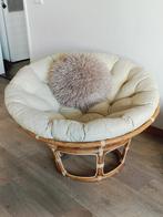 Papasan Stoel (Jysk JORDRUP) met kussen, Ophalen, 100 tot 125 cm, Boho, Zo goed als nieuw