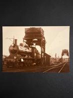 Foto stoomlocomotief NS 3804 te Roosendaal (1956), Ophalen of Verzenden, Gebruikt, Trein