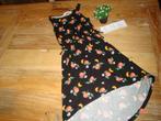 zwarte jurk met fruit h&m, Meisje, H&M, Ophalen of Verzenden, Zo goed als nieuw