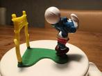 Smurf aan het sporten.Vintage 1981.Schleich.Hong Kong, Verzamelen, Smurfen, Ophalen of Verzenden, Zo goed als nieuw, Verschillende Smurfen