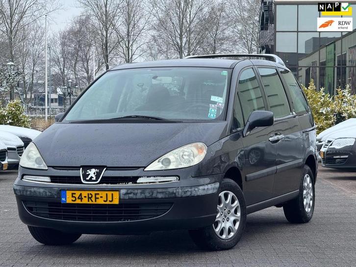 Peugeot 807 2.0 SR | 8 Persoons | Automaat | Airco | Elektri, Auto's, Peugeot, Bedrijf, Te koop, ABS, Airbags, Airconditioning