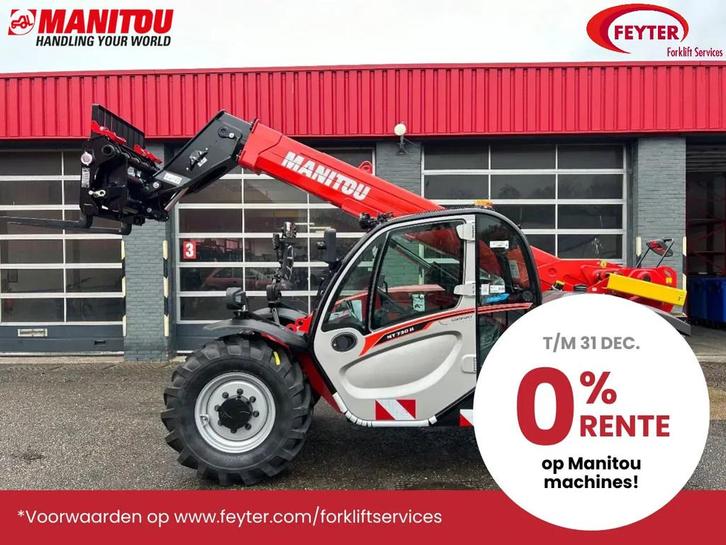 Manitou MT730H (bj 2025), Zakelijke goederen, Machines en Bouw | Kranen en Graafmachines, Verreiker