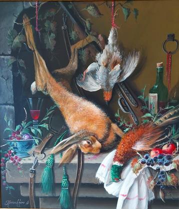 Thomas Heesakkers- groot Jachtstilleven beschikbaar voor biedingen