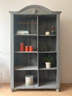 Karakteristieke brocante kast, Huis en Inrichting, Kasten | Wandmeubels, Ophalen, Gebruikt, Minder dan 150 cm, 150 tot 200 cm