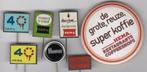 5 speldjes hema koffie ballpoint 40 jaar (a1), Verzamelen, Speldjes, Pins en Buttons, Verzenden, Gebruikt, Overige onderwerpen